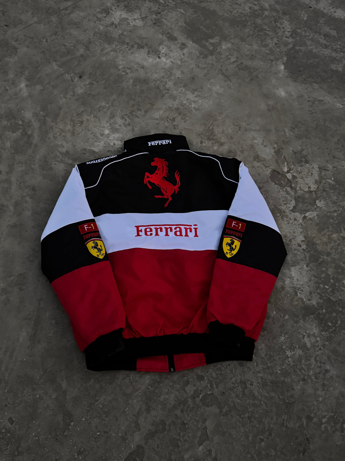 Ferrai F1 fully embroidery jacket
