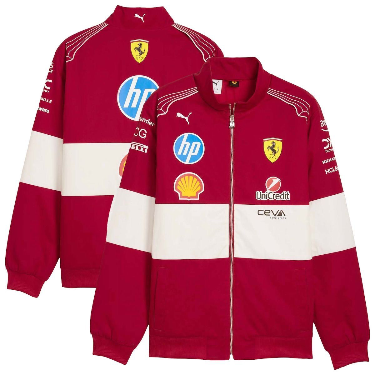 Scuderia Ferrari 2025 Team Racing Zipper
