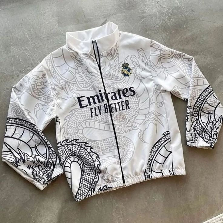 Real Madrid Dragon Zipper fleece