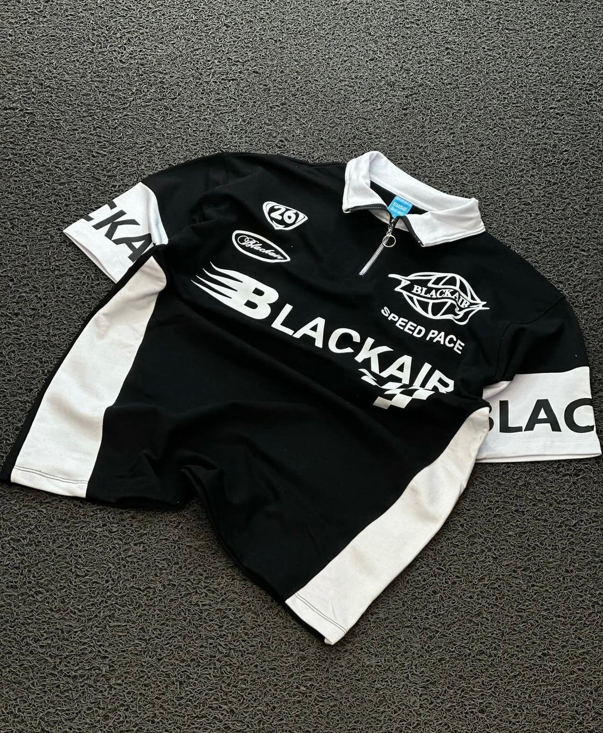 Premium Black Blackair polo