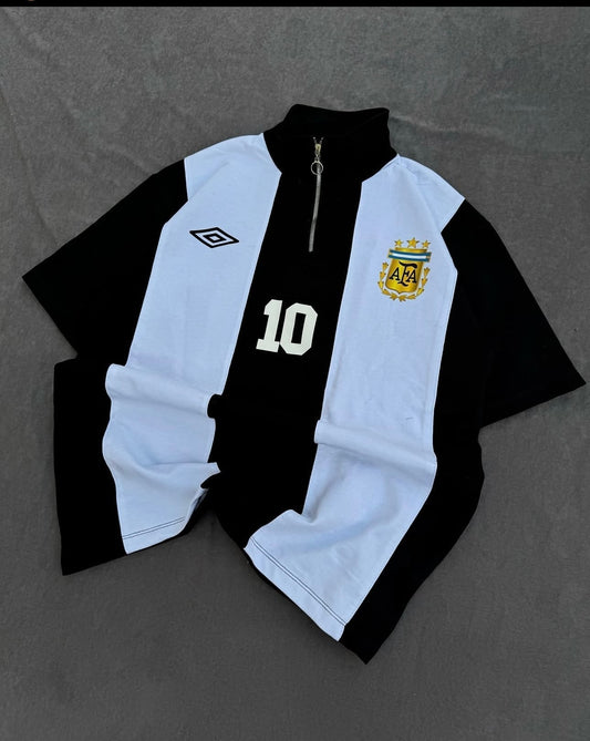 Printed AFA football zipper