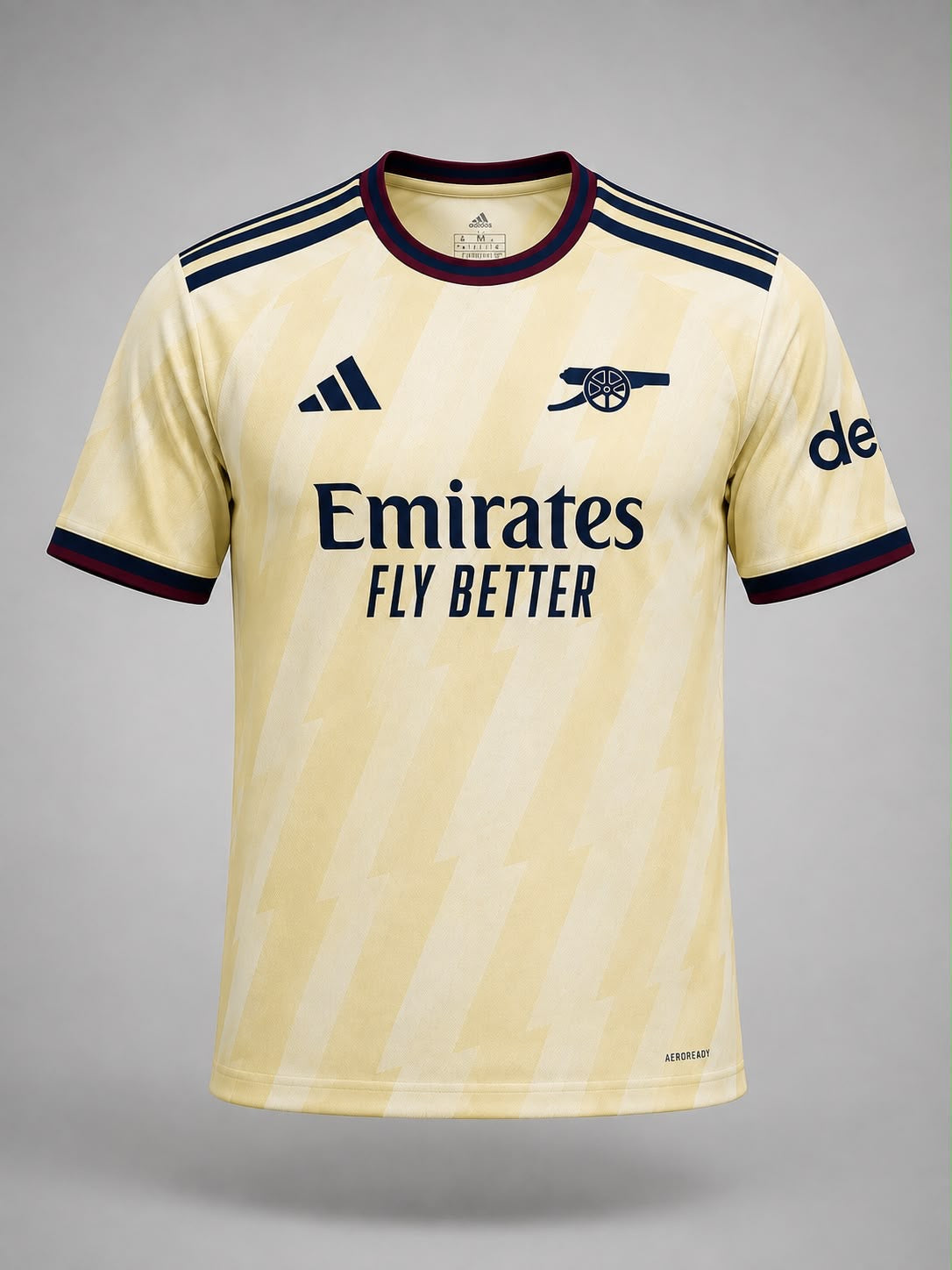 Arsenal third kit jersey printed 26/27