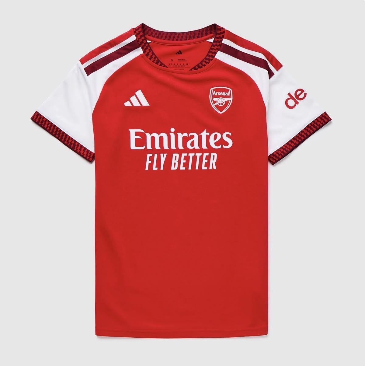 Arsenal Home jersey printed 26/27