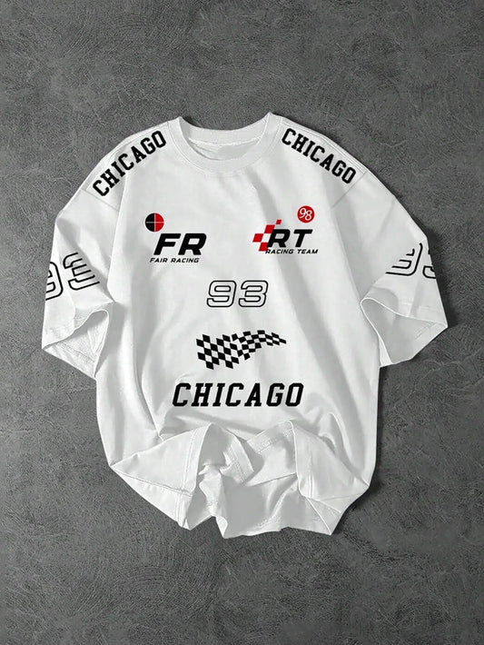 Premium white Chicago shirt