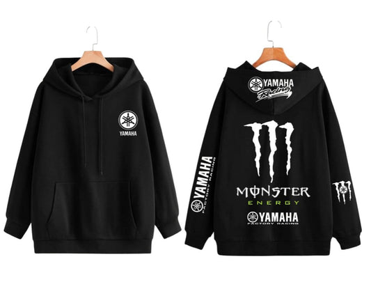 Yamaha Monster Printed Hoodie