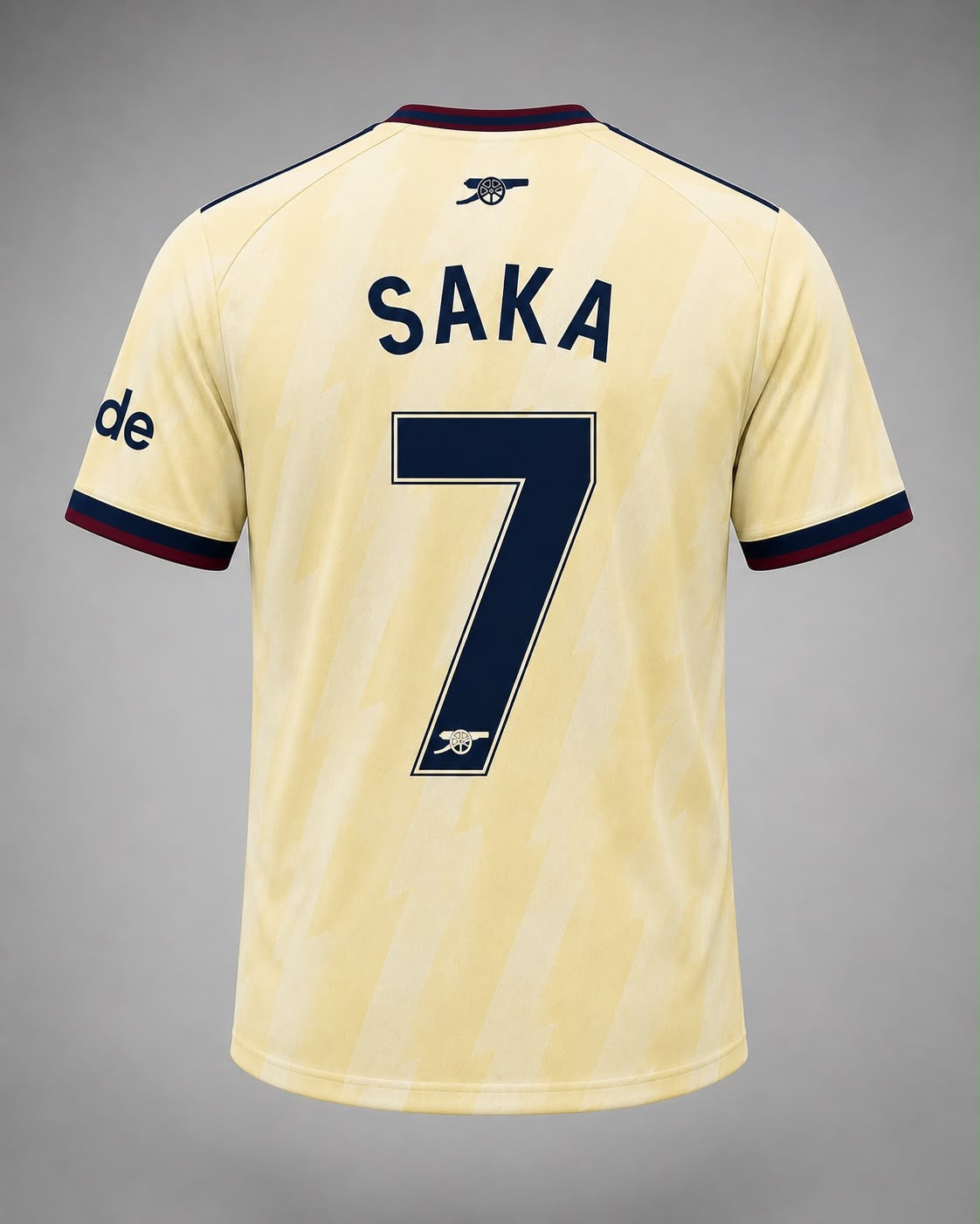Arsenal third kit jersey printed 26/27