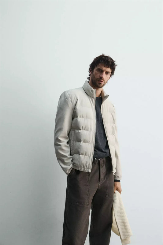 Zara men’s hybrid jacket 2025