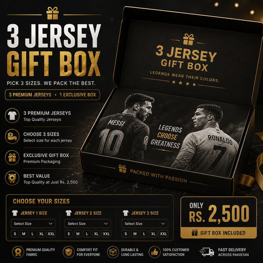 The premiums 3 Jersey Gift Box🎁