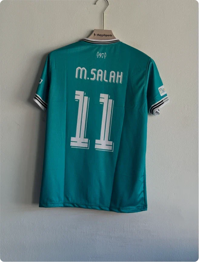 LIVERPOOL 25-26 THIRD KIT SALAH PRINTED