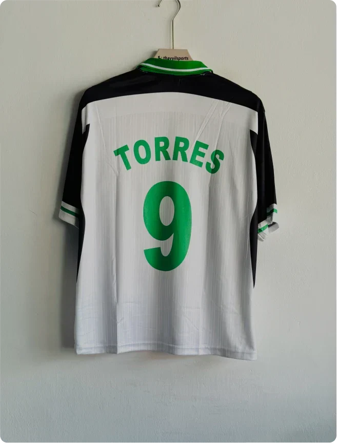 LIVERPOOL TORRES GREEN AND WHITE FIVESLEEVE POLO