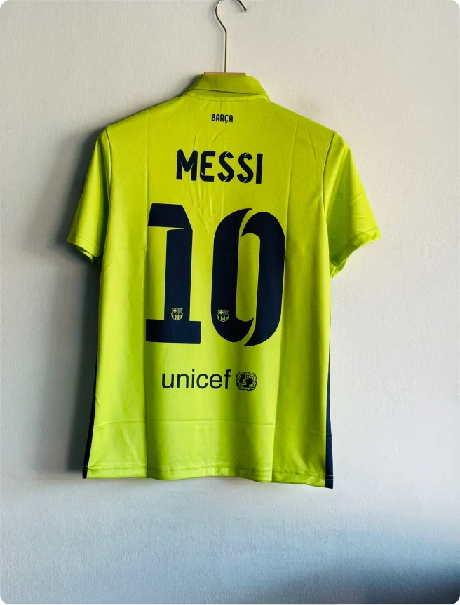 BARCELONA 2014-15 THIRD KIT MESSI POLO PREMIUM