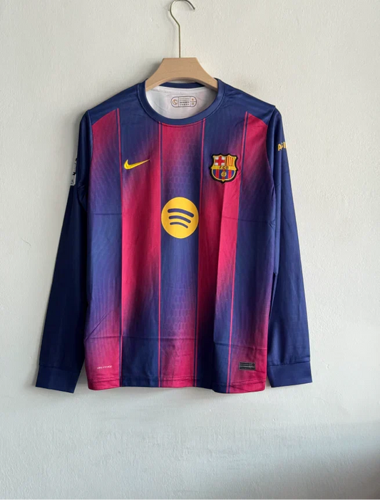 BARCELONA 25-26 HOME KIT FULLSLEEVE