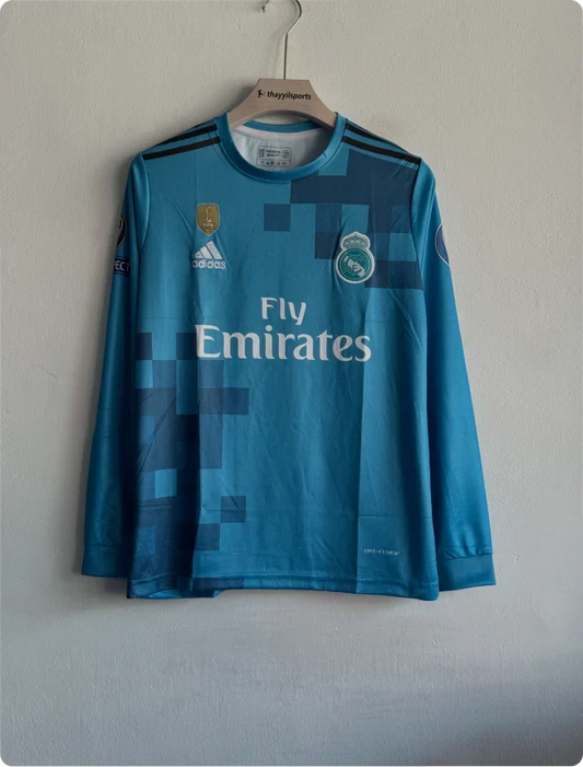 REAL MADRID 2017-18 THIRD KIT RONALDO FULLSLEEVE