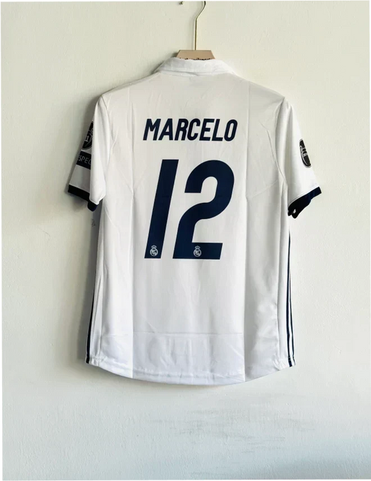 REAL MADRID 2016-17 HOME KIT MARCELO POLO PRINTED