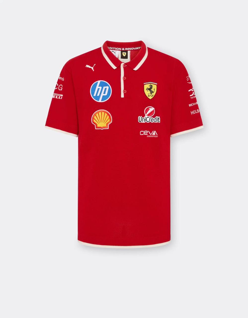 Scuderia Ferrari F1 2023 Team Polo Shirt