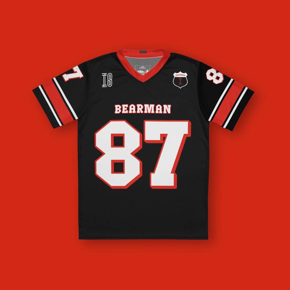 Bearman 87 Football Jersey