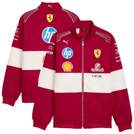Scuderia Ferrari 2025 Team Racing Zipper