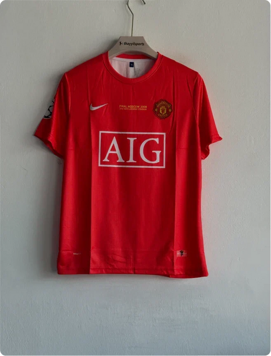 MANCHESTER UNITED 2007-08 HOME KIT RONALDO