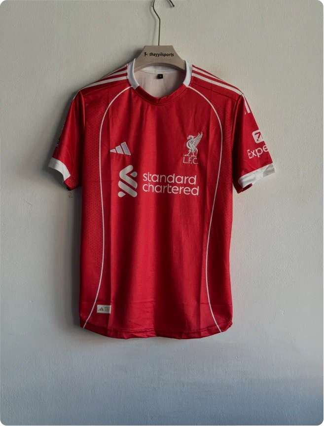 LIVERPOOL 25-26 HOME KIT ISAK PRINTED PREMIUM