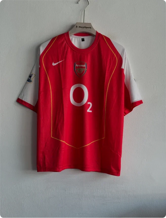 ARSANEL 2004-05 HOME KIT HENRY FIVESLEEVE