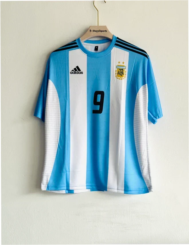 ARGENTINA 2002-03 HOME KIT BATISTUTA FIVESLEEVE