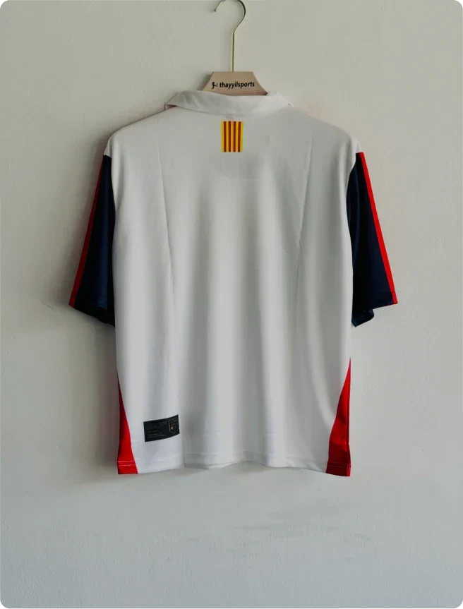 BARCELONA VINTAGE JERSEY FIVESLEEVE POLO PREMIUM
