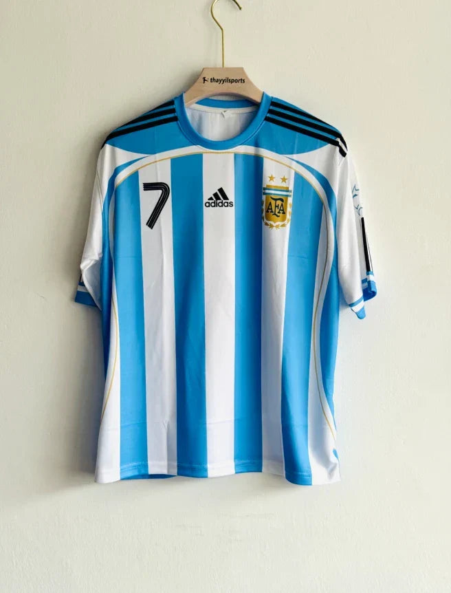 ARGENTINA 2006 HOME KIT SAVIOLA FIVESLEEVE