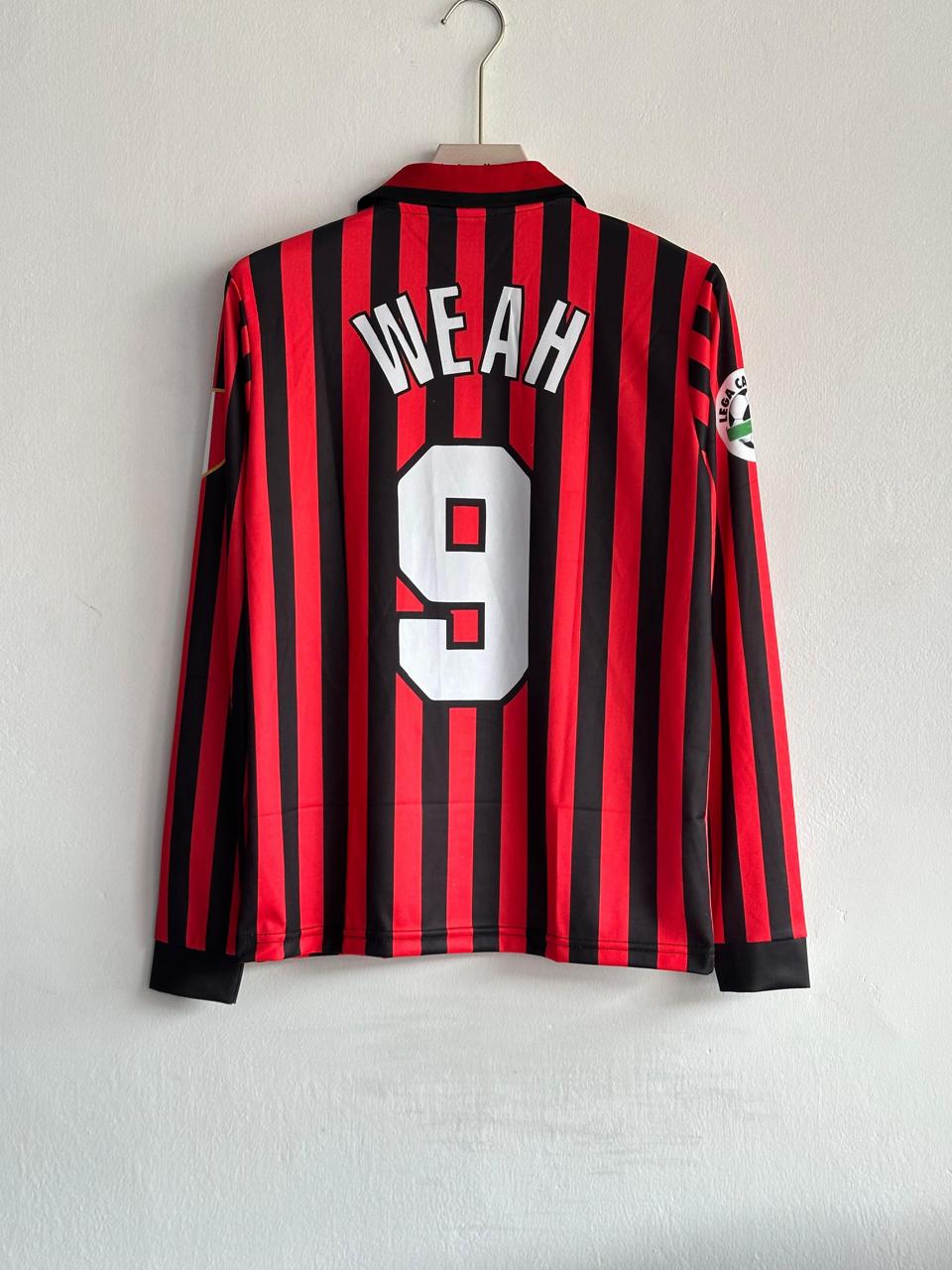 Adidas AC Milan 1999-2000 Home Jersey