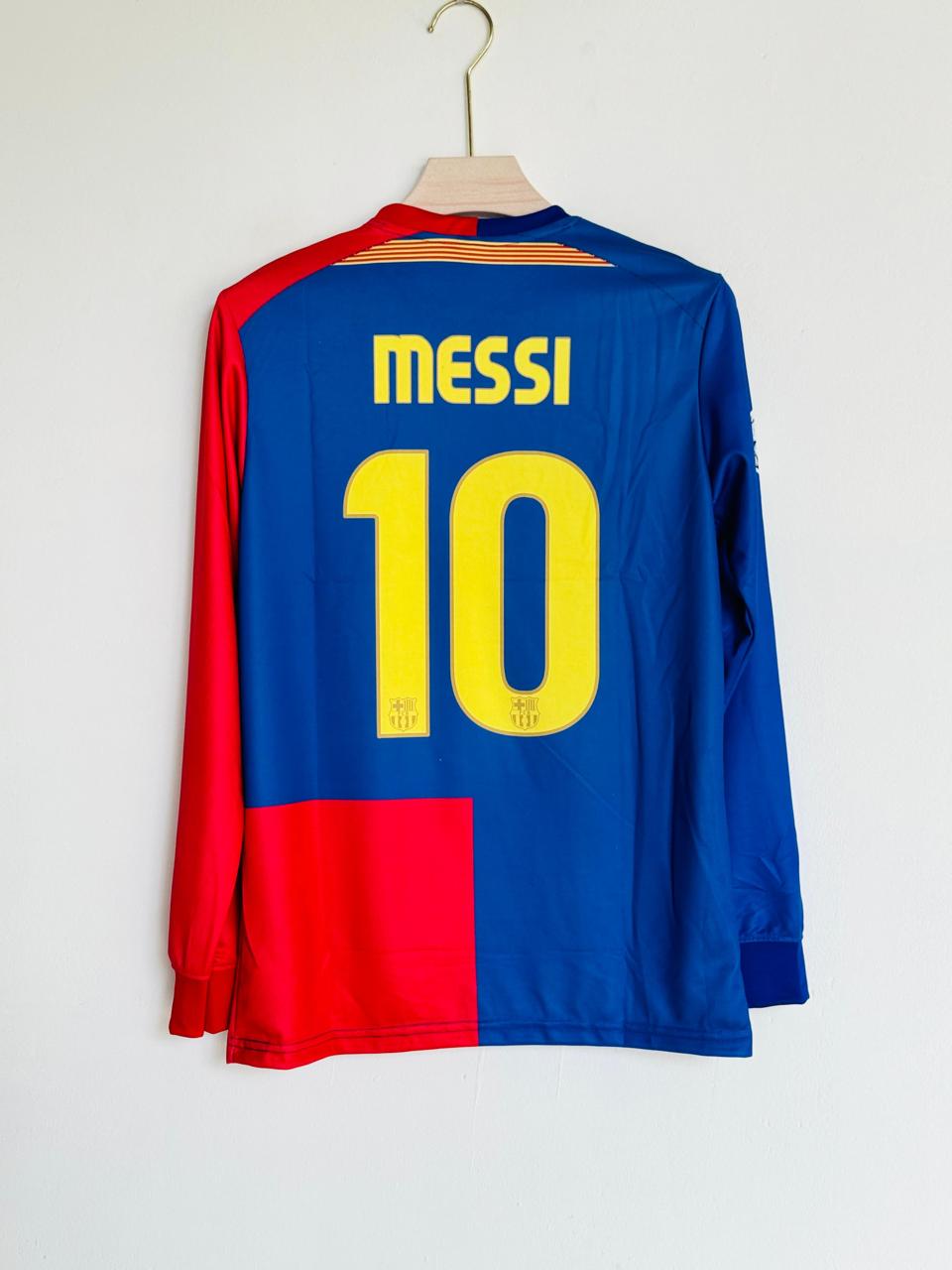 Nike FC Barcelona 2008-2009 Long Sleeves Home Jersey