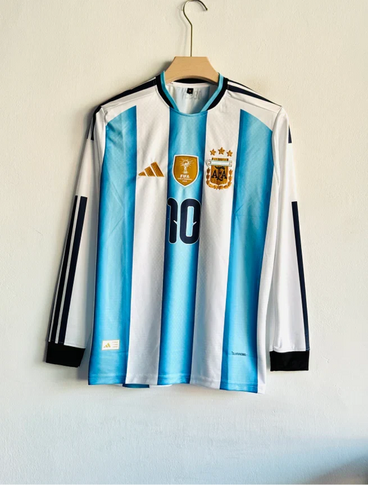 ARGENTINA 2026 HOME KIT MESSI FULLSLEEVE PRINTED PREMIUM