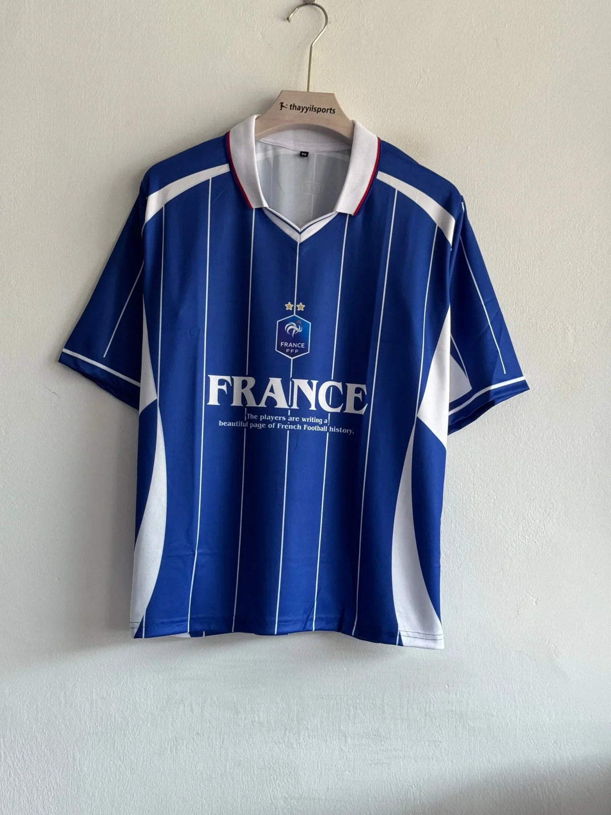 FRANCE FANTASY JERSEY ZIDANE FIVESLEEVE POLO